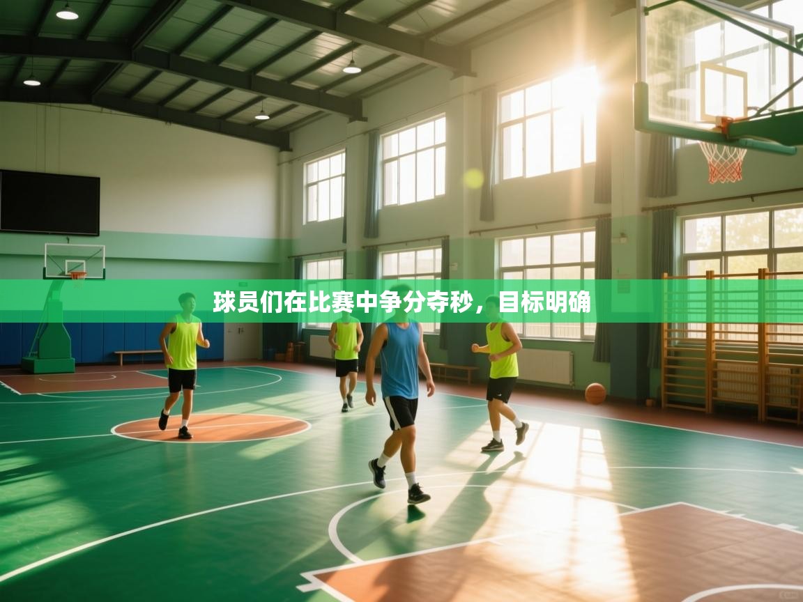 球员们在比赛中争分夺秒，目标明确  第1张