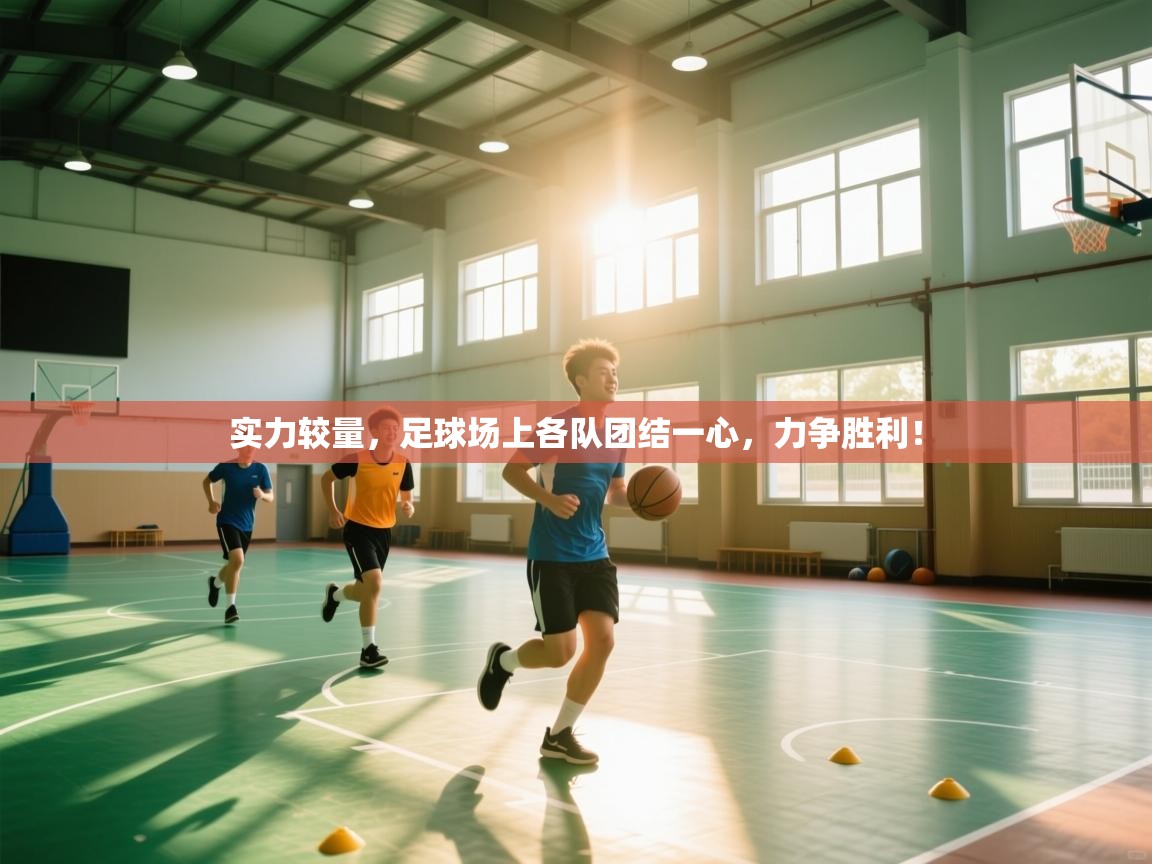 实力较量，足球场上各队团结一心，力争胜利！  第2张